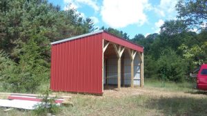 Open shed in west Cadillac MI